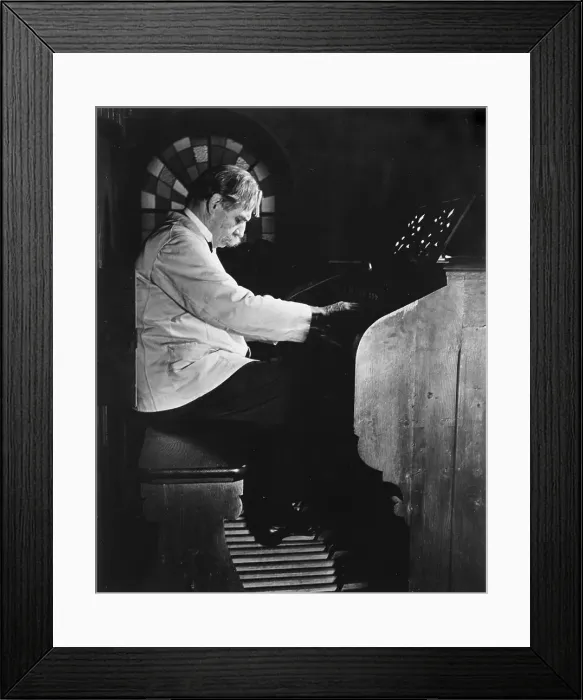 Framed Print : Albert Schweitzer, theologian, organist and physician Framed Print : Albert Schweitzer, theologian, organist and physician