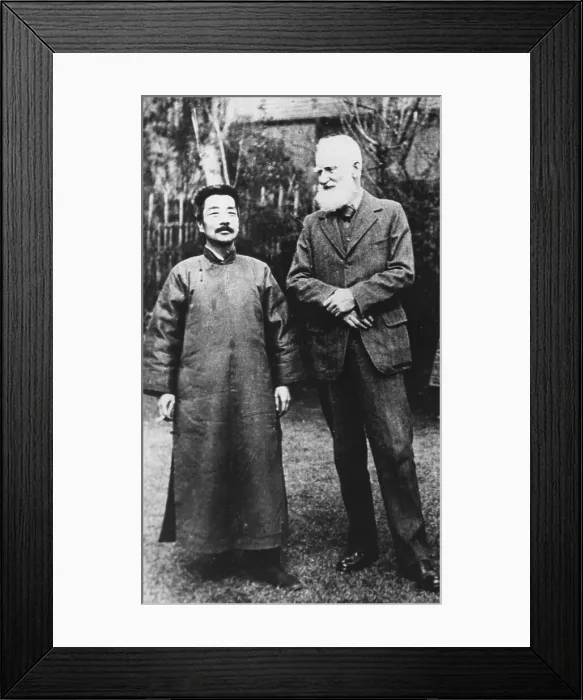 Framed Print : George Bernard Shaw, Irish writer and dramatist Framed Print : George Bernard Shaw, Irish writer and dramatist