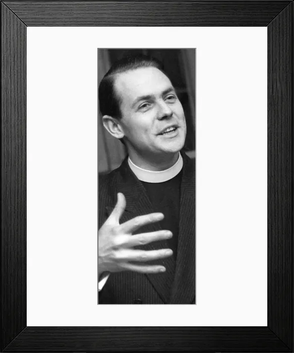 Framed Print : David Sheppard, Anglican clergyman Framed Print : David Sheppard, Anglican clergyman
