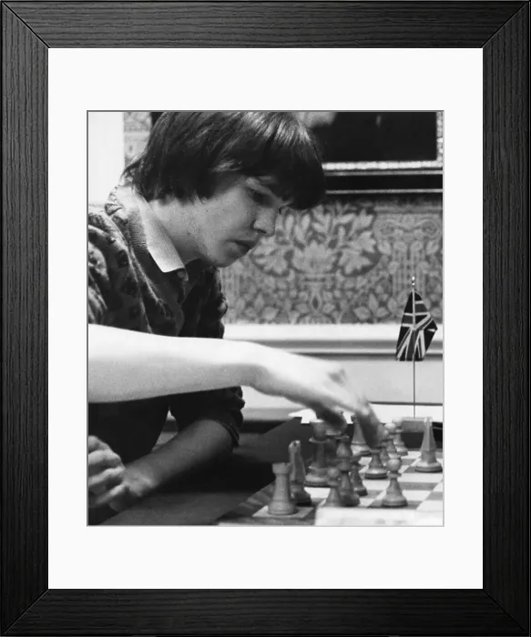 Framed Print : Nigel Short, champion British chess player and Grandmaster Framed Print : Nigel Short, champion British chess player and Grandmaster