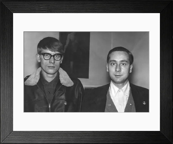 Framed Print : Alan Sillitoe, English novelist Framed Print : Alan Sillitoe, English novelist