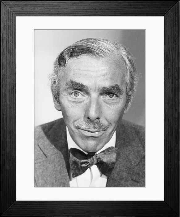 Framed Print : Frank Muir, English comedy writer and media personality Framed Print : Frank Muir, English comedy writer and media personality