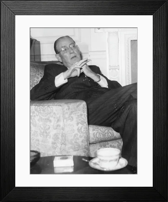 Framed Print : Ogden Nash, popular American poet Framed Print : Ogden Nash, popular American poet