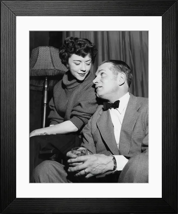 Framed Print : Laurence Olivier and Dorothy Tutin Framed Print : Laurence Olivier and Dorothy Tutin