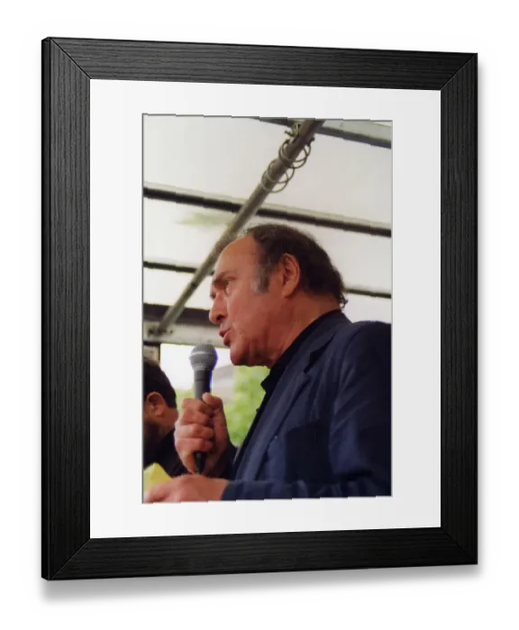 Framed Print : Harold Pinter, English writer, director, political activist Framed Print : Harold Pinter, English writer, director, political activist