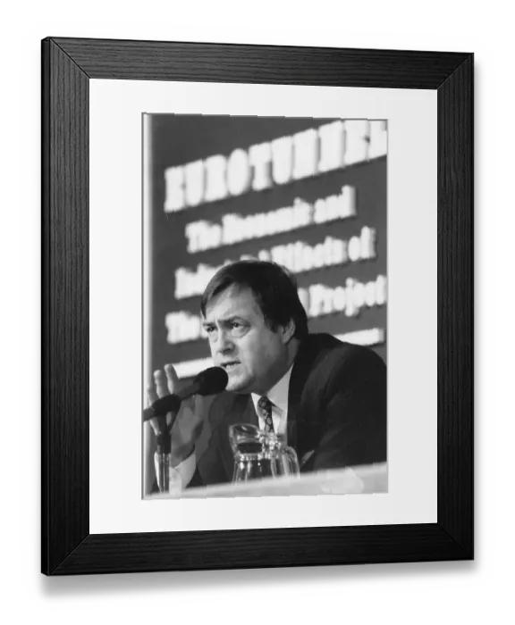 Framed Print : John Prescott, Labour politician Framed Print : John Prescott, Labour politician