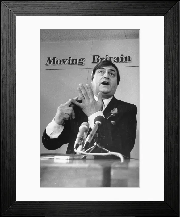 Framed Print : John Prescott, Labour politician Framed Print : John Prescott, Labour politician