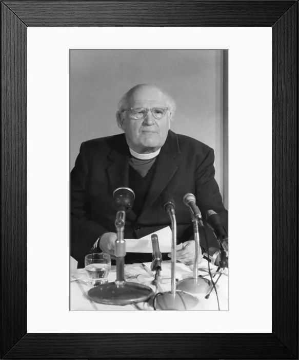 Framed Print : Michael Ramsey, Archbishop of Canterbury Framed Print : Michael Ramsey, Archbishop of Canterbury