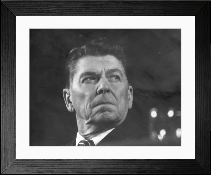Framed Print : Ronald Reagan, 40th President of the United States Framed Print : Ronald Reagan, 40th President of the United States