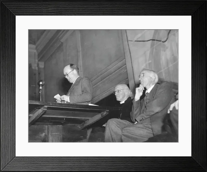Framed Print : William Rust, British communist and newspaper editor Framed Print : William Rust, British communist and newspaper editor