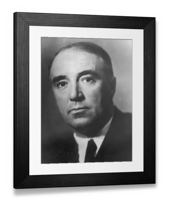 Framed Print : Harry Pollitt, Secretary of the Communist Party Framed Print : Harry Pollitt, Secretary of the Communist Party