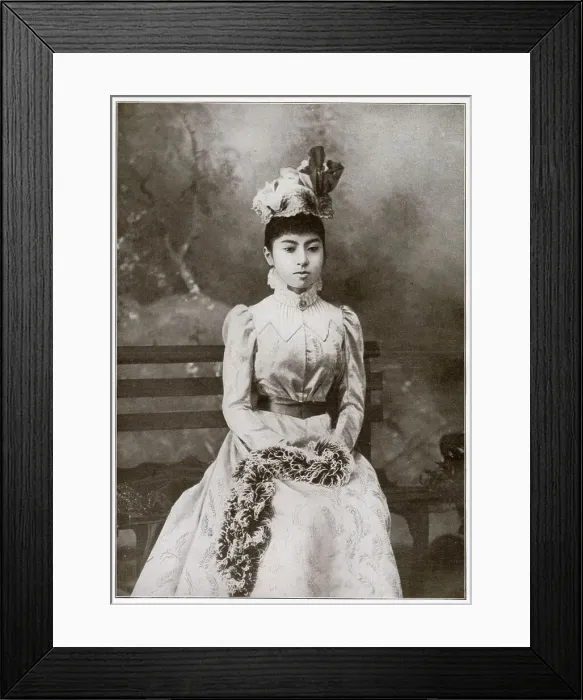 Framed Print : Empress Teimei Framed Print : Empress Teimei