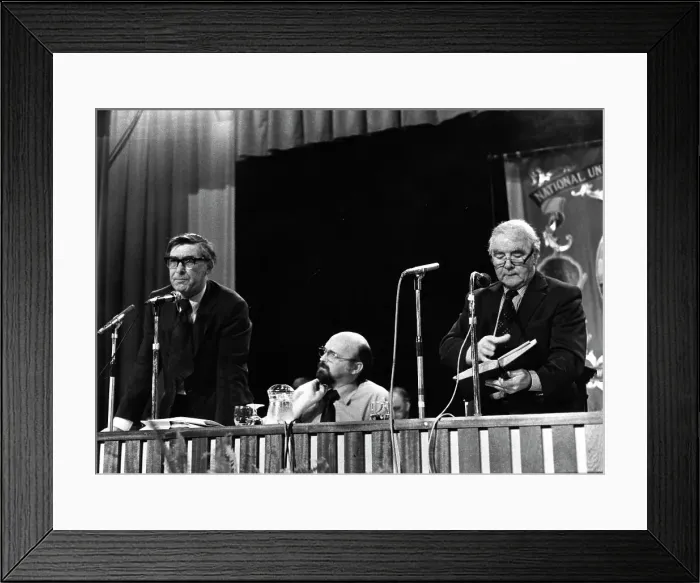 Framed Print : N. U. M. Conference 1980 Framed Print : N. U. M. Conference 1980