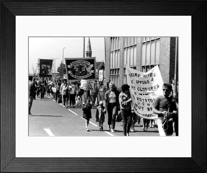 Framed Print : Doncaster Miners Gala 1986 Framed Print : Doncaster Miners Gala 1986