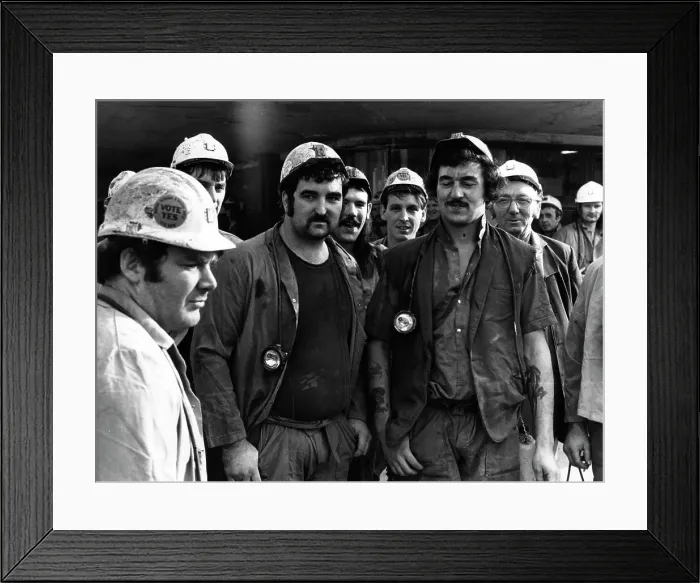Framed Print : Miners ballot October 1982 Framed Print : Miners ballot October 1982