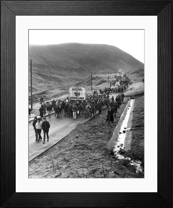 Framed Print : Maerdy Lodge miners Framed Print : Maerdy Lodge miners