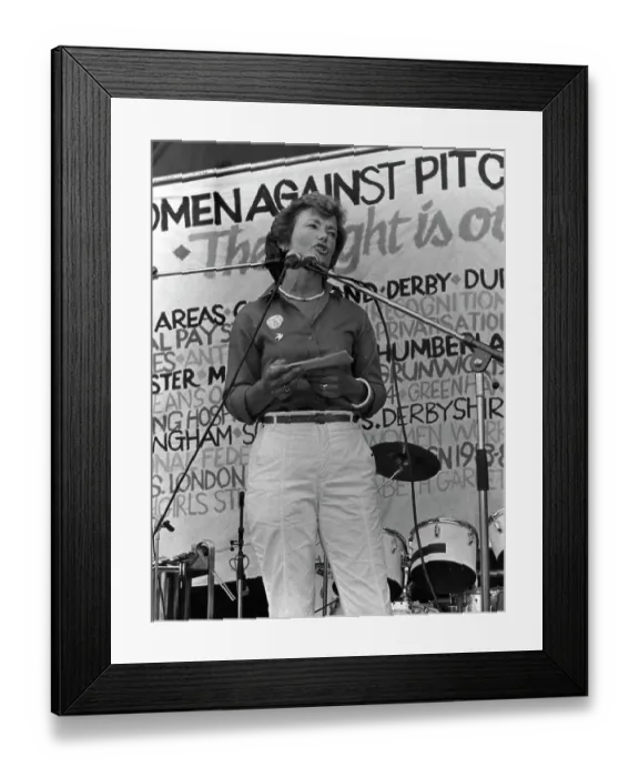 Framed Print : Glenys Kinnock Framed Print : Glenys Kinnock