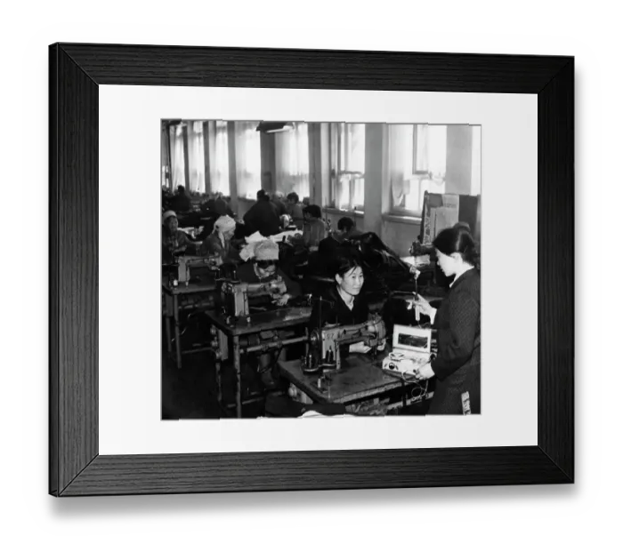 Framed Print : Mongolian leather industry Framed Print : Mongolian leather industry