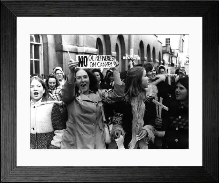Framed Print : Canvey Island protest Framed Print : Canvey Island protest