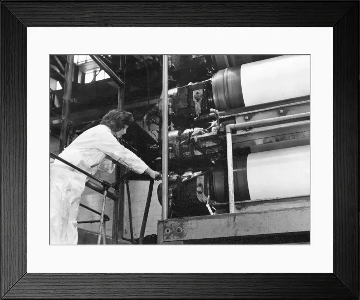 Framed Print : Female engineer at work Framed Print : Female engineer at work