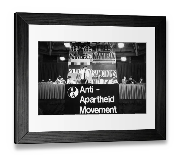 Framed Print : Mike Terry Leader Speaking Annual General Meeting Framed Print : Mike Terry Leader Speaking Annual General Meeting