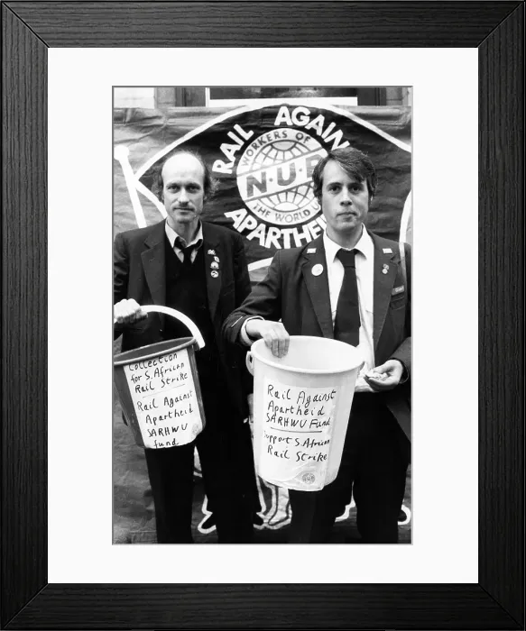 Framed Print : Collection for South African rail strike Framed Print : Collection for South African rail strike