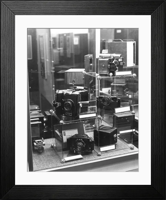 Framed Print : Colour cameras from the 1940s Framed Print : Colour cameras from the 1940s