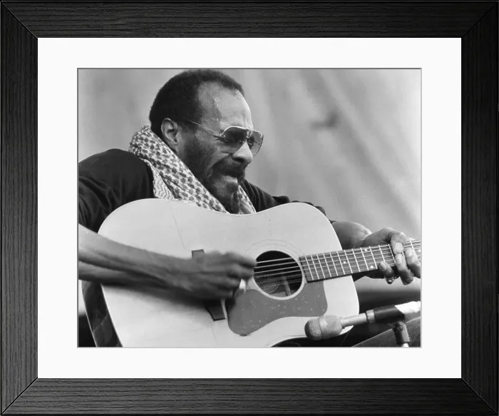 Framed Print : American Folk Singer Concert Brockwell Park March Framed Print : American Folk Singer Concert Brockwell Park March