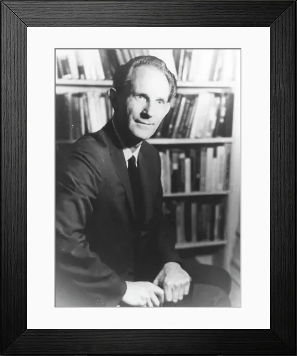 Framed Print : Dr Karlis Osis Latvian Paranormal Researcher Framed Print : Dr Karlis Osis Latvian Paranormal Researcher