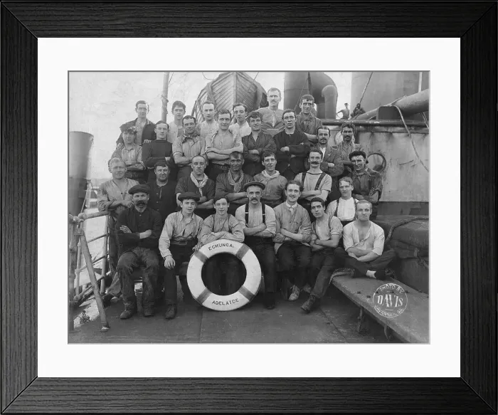 Framed Print : Crew of Echunca Framed Print : Crew of Echunca