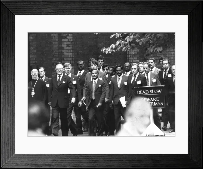 Framed Print : Commonwealth Heads of Government 1977 Framed Print : Commonwealth Heads of Government 1977