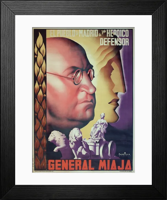 Framed Print : Spanish Civil War poster Framed Print : Spanish Civil War poster