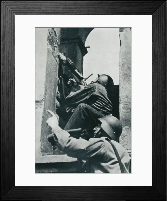 Framed Print : SPAIN. BASQUE COUNTRY. Spanish Civil War (1936-1939) Framed Print : SPAIN. BASQUE COUNTRY. Spanish Civil War (1936-1939)