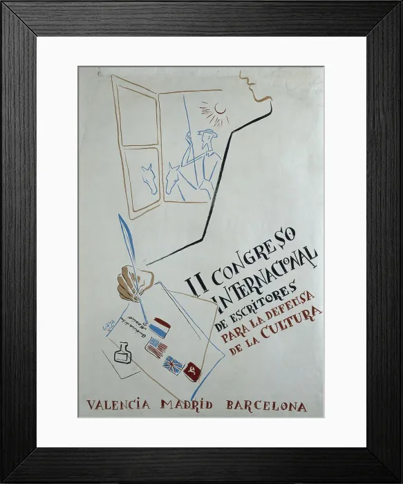 Framed Print : Spanish Civil War (1936-1939). nd International Framed Print : Spanish Civil War (1936-1939). nd International