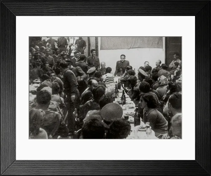 Framed Print : SPAIN. Barcelona. Spanish Civil War (1936-1939) Framed Print : SPAIN. Barcelona. Spanish Civil War (1936-1939)