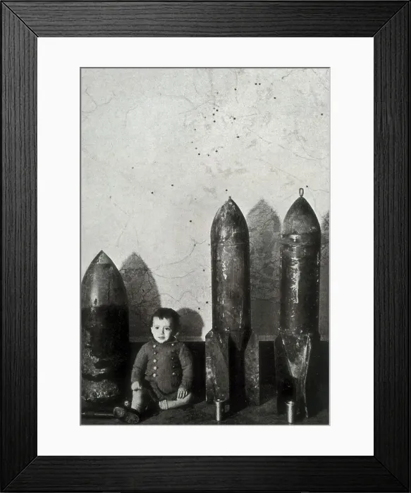 Framed Print : Spanish Civil War. German bombs launched over Framed Print : Spanish Civil War. German bombs launched over