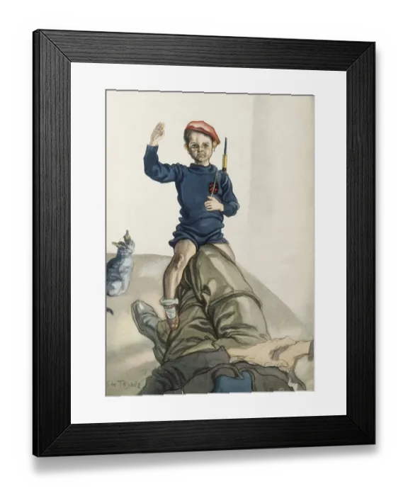 Framed Print : Spanish Civil War (1936-1939). The first gallops Framed Print : Spanish Civil War (1936-1939). The first gallops
