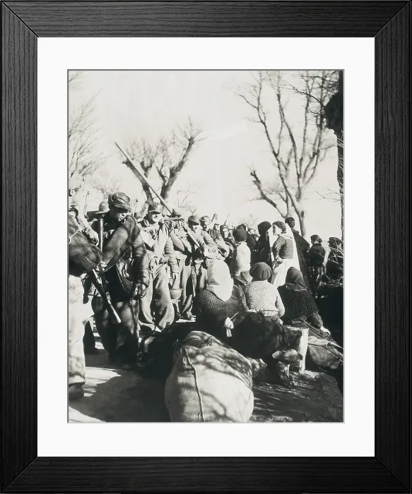 Framed Print : Spain Civil War Evacuation Of Teruel December Framed Print : Spain Civil War Evacuation Of Teruel December