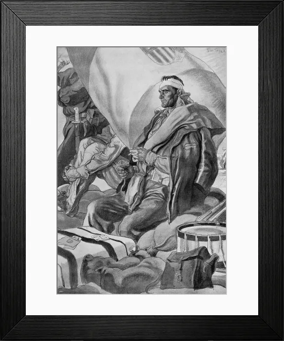 Framed Print : Spanish Civil War (1936-1939). Nationalist troops Framed Print : Spanish Civil War (1936-1939). Nationalist troops
