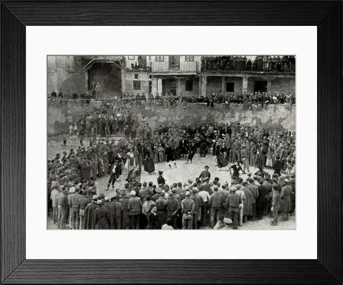 Framed Print : SPAIN. Brihuega. Spanish Civil War (1936-1939) Framed Print : SPAIN. Brihuega. Spanish Civil War (1936-1939)