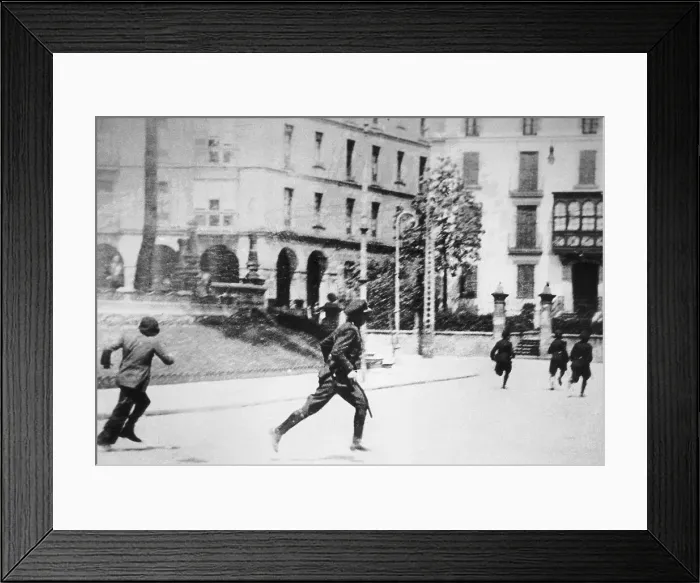 Framed Print : SPAIN. Bilbao. Spanish Civil War (1936-1939) Framed Print : SPAIN. Bilbao. Spanish Civil War (1936-1939)