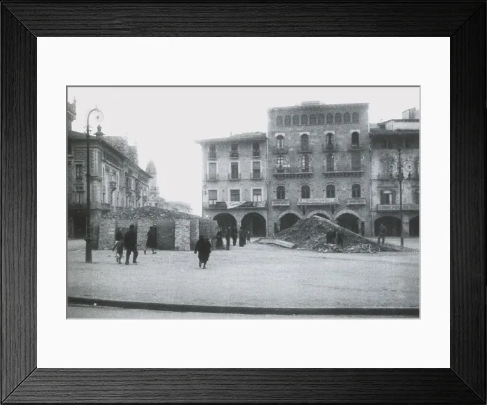 Framed Print : Spain Vic Spanish Civil War Anti Aerial Shelters Framed Print : Spain Vic Spanish Civil War Anti Aerial Shelters