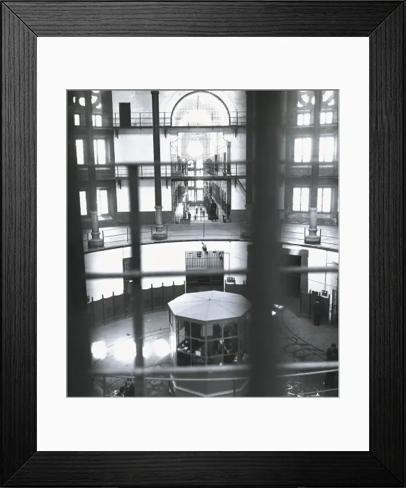 Framed Print : Spanish Civil War Interior Of The Modelo Prison Framed Print : Spanish Civil War Interior Of The Modelo Prison