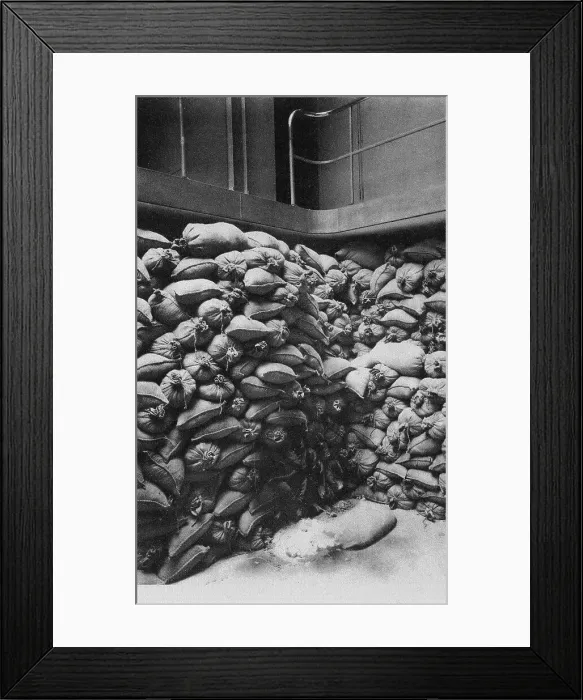 Framed Print : SPAIN. Madrid. National Library. Spanish Civil Framed Print : SPAIN. Madrid. National Library. Spanish Civil