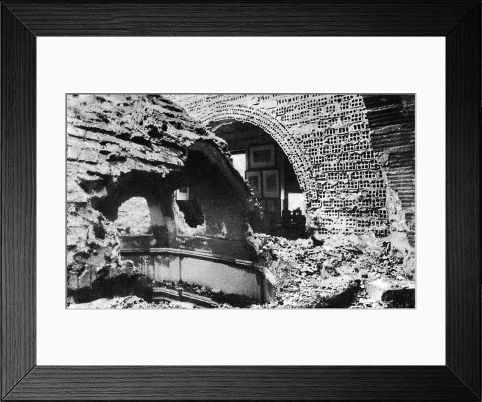 Framed Print : Spanish Civil War (1936-1939). Real Academia Framed Print : Spanish Civil War (1936-1939). Real Academia
