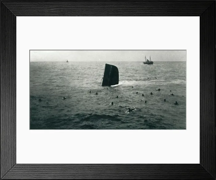 Framed Print : Spanish Civil War (1936-1939). Sinking of Framed Print : Spanish Civil War (1936-1939). Sinking of