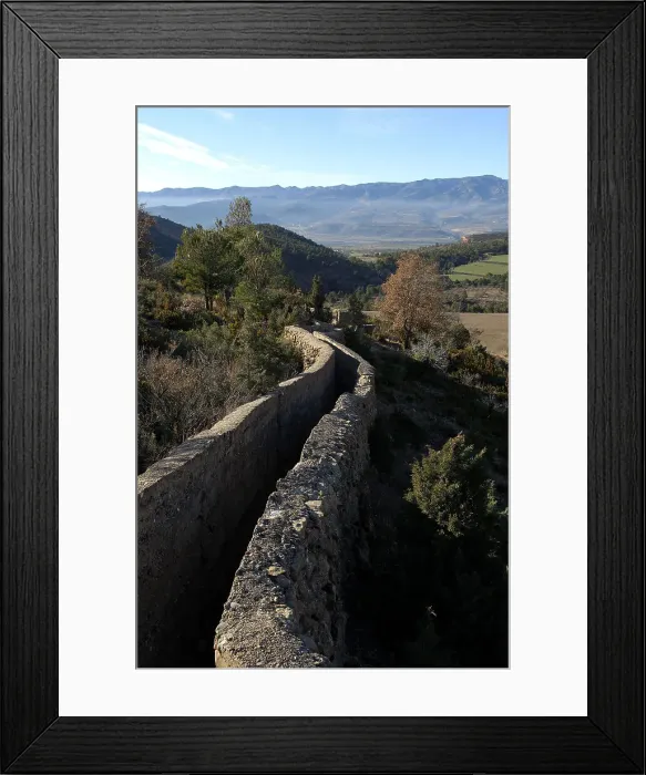 Framed Print : SPAIN. LLEIDA. Pallars Jussa. Conca de Tremp Framed Print : SPAIN. LLEIDA. Pallars Jussa. Conca de Tremp