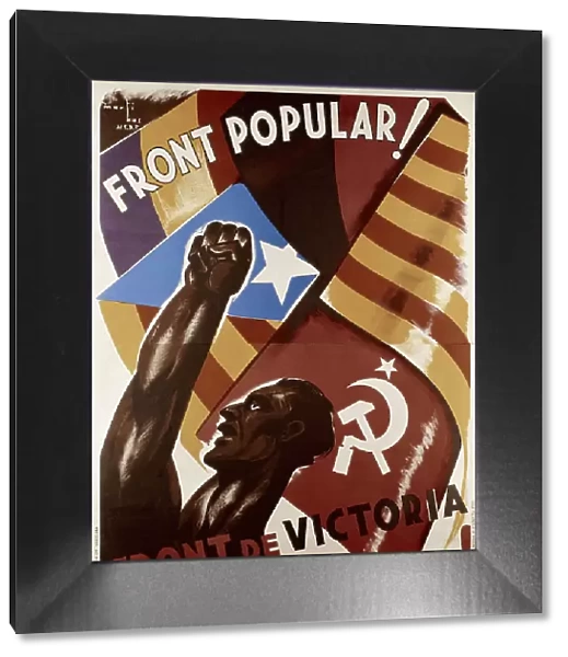 Spanish Civil War. Front Popular!: Front de