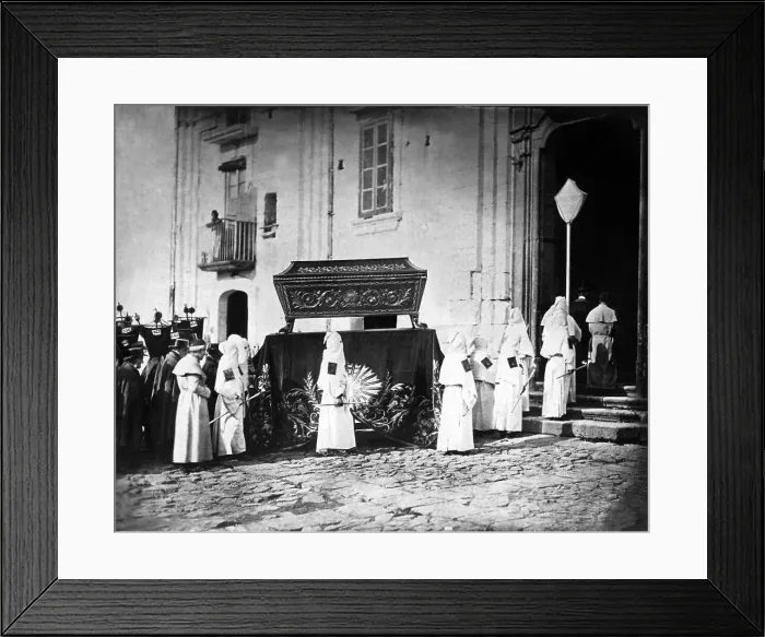 Framed Print : Funeral procession, Naples, Italy Framed Print : Funeral procession, Naples, Italy