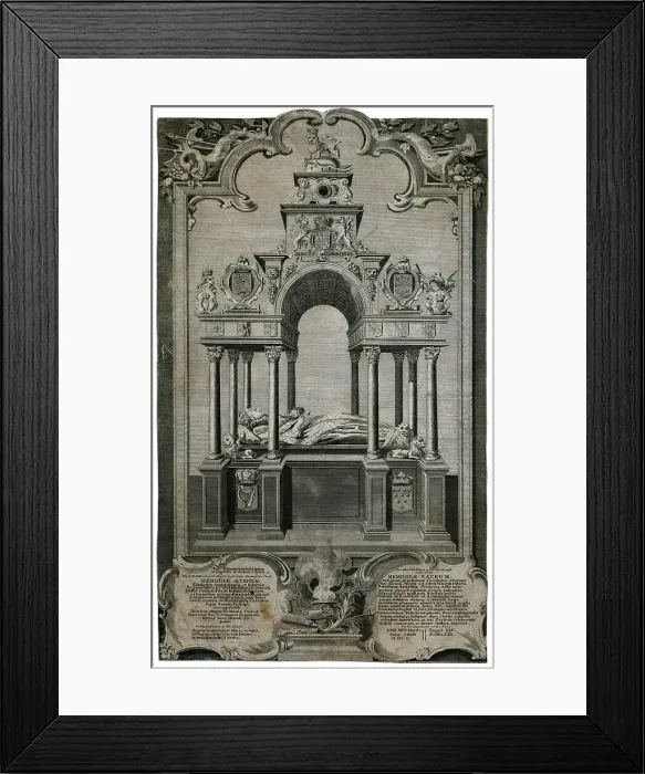 Framed Print : Tomb of Queen Elizabeth I, Westminster Abbey Framed Print : Tomb of Queen Elizabeth I, Westminster Abbey